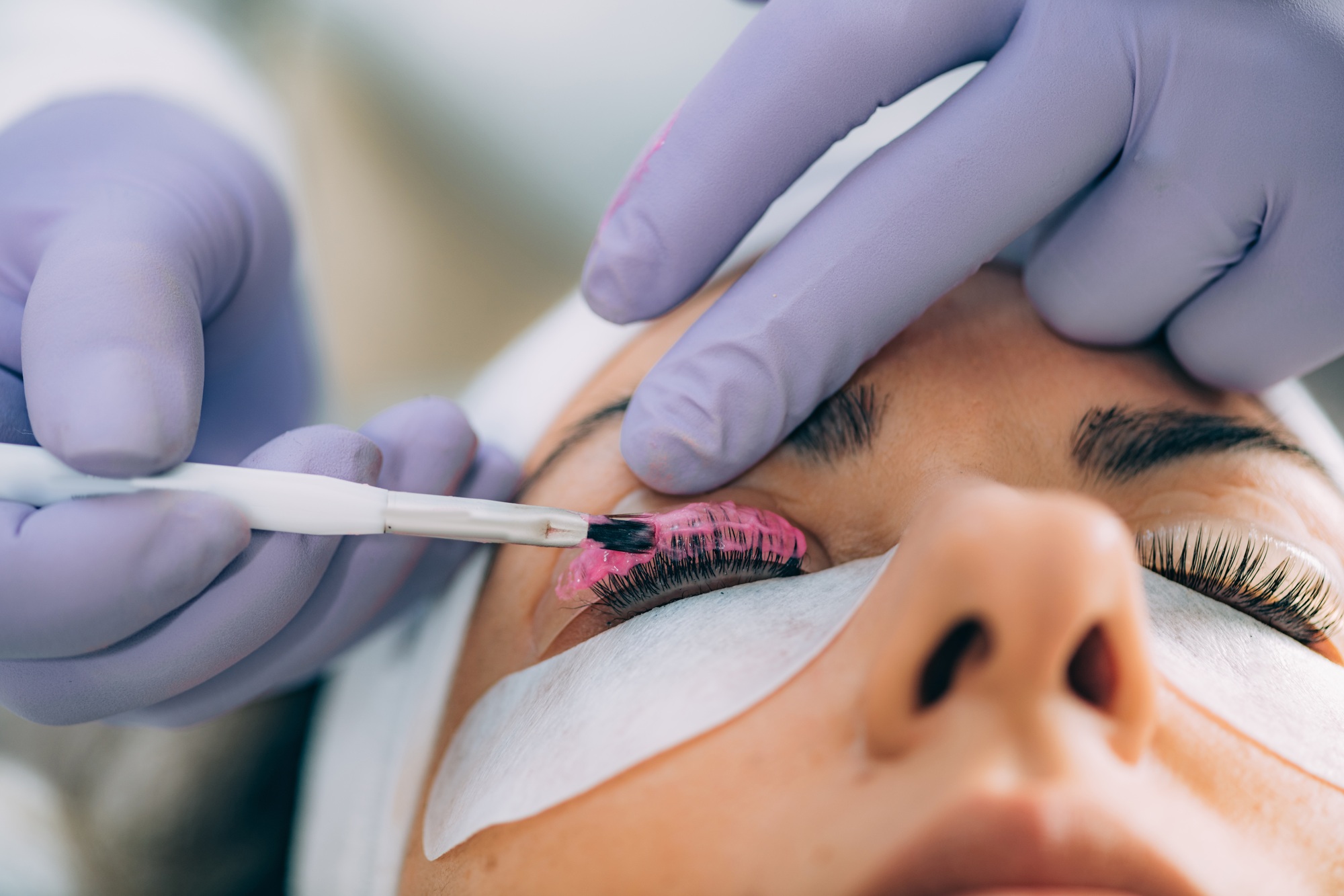 Servicios 3 Eyelash Lifting, Professional Procedure